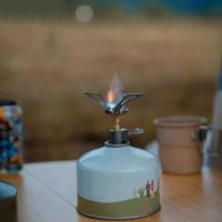 Mini quemador portátil para acampar, estufa de gas para exteriores, suministros de cocina para picnic y senderismo - details 3