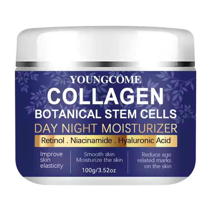 YOUNGCOME colágeno ácido hialurónico cuidado de la piel antiarrugas hidratante antienvejecimiento noche reduce los poros blanqueamiento cuidado de la piel suave - 1