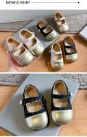 Zapatos planos informales de cuero para niños, calzado de baile de princesa para fiesta y boda, 2024 - details 3