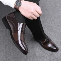 Zapatos de cuero para hombres Zapatos de vestir de cuero suave informales de negocios para hombres - details 2