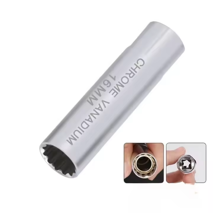 Llave De Encendido Universal 3/8 Magnética Con Murciélago Para Eliminación De Bobinas De 14mm 16mm Herramienta De Reparación De Automóviles - 1