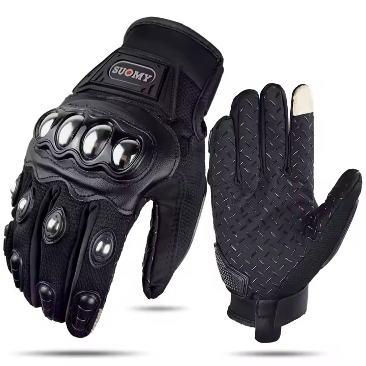 SUOMY-guantes de Moto de dedo completo para hombre, Manoplas de carreras de Motocross, ciclismo, Verano - 1