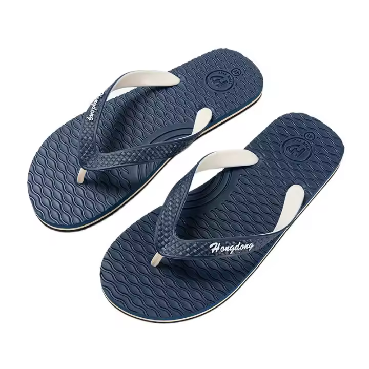 Chanclas Impresas y Relieves para Hombres y Mujeres Sandalias de Playa para Vacaciones al Aire Libre Hotel Chanclas - 1