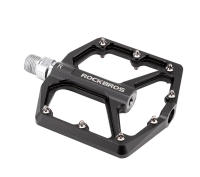 ROCKBROS-pedales de bicicleta ultraligeros, rodamientos de sellado, aleación de aluminio, para carretera, plataforma plana, accesorios para piezas de bicicleta - details 7