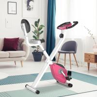 Bicicleta Estática Plegable 8 Niveles Resistencia Magnética Bicicleta Vertical con Volante de Inercia X-Bike Ritmo Cardíaco Pulsómetro Asiento Ajustable Carga 110 kg - details 10