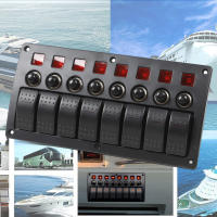 Panel de interruptor Schalttafel, 3 en 1, 8 entradas, IP65 para 12/24V, arranque automático - details 0