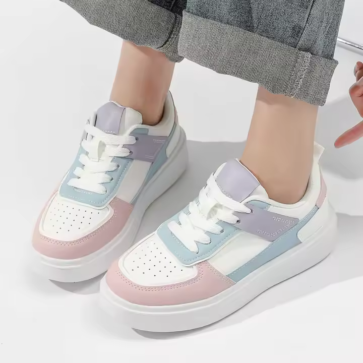 Zapatillas de Malla de Cuatro Temporadas para Mujer al Aire Libre Cómodas Ligeras con Suela Gruesa - 1
