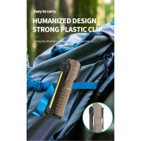 Linterna LED plegable portátil Luz de trabajo COB con imán fuerte Reflector de emergencia recargable tipo C Ideal para acampar al aire libre - details 7