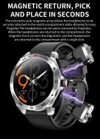 Nuevo reloj inteligente con auriculares TWS y Bluetooth calidad de audio HIFI 9D para hombres y mujeres reloj inteligente deportivo llamadas Bluetooth rastreador de ejercicios - details 9