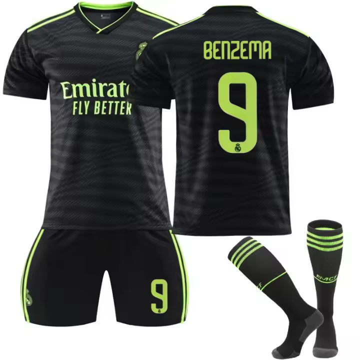 Conjunto De Ropa Infantil Para Niños Y Niñas Fan De Camiseta De Entrenamiento Uniforme Deportivo Casual Unisex Verano Poliéster - 1