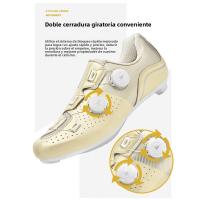 Zapatos de Ciclismo para Aire Libre Fondo de Goma Sin Cierre, Fondo para Carretera y Montaña con Doble Hebilla - details 10