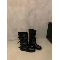 Botas Retro Nicho Talón Grueso, Botas Medias y Altas, Estilo Vaquero Occidental, Botas de Caballero, Otoño Temprano, Botas de Mujer Francesa - details 15