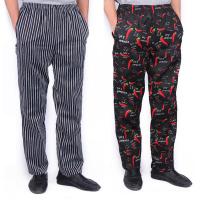 Pantalones de hombre restaurante cocina chef trabajo pantalones largos - details 3
