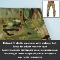Tactical Joggers Para Hombres Mecánicos Ropa De Trabajo Pantalones De Camuflaje Resistentes Al Desgaste Para Senderismo Y Uso Diario Material De Poliéster Y Algodón - details 3
