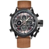 Reloj de Diseñador de Doble Tiempo Leten Reloj de Cronómetro Multifuncional con Banda de Nylon de Moda Reloj de Alarma para Hombres de Marca Grande - details 17