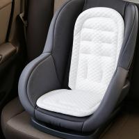 Cojín transpirable para cochecito de bebé, cojín suave de Color sólido para cochecito de bebé, accesorios para cochecito, asiento de coche, alfombrilla para cochecito, cuidado del bebé - details 23