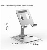 Soporte portátil de aleación de aluminio para tableta y teléfono, montaje ajustable y Flexible para iPad MiPad, Samsung Tab MatePad - details 3