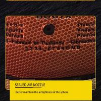 1pc Balón de Baloncesto Tamaño Oficial 7 - Material PU Duradero, Diseño Rojo y Amarillo con Agarre Texturizado Negro, Perfecto para Juego Interior y Exterior, Equipo Deportivo para Adultos, Colores Mixtos, Accesorios de Baloncesto - details 8