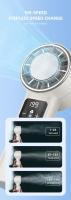 Xiaomi 2025 ventilador de refrigeración de aire con carga USB, batería de 3000mAh, ventilador de mano portátil para viajes al aire libre, refrigeración por hielo, pequeño ventilador eléctrico - details 6