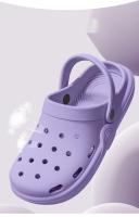 Zapatillas de verano para mujer, sandalias de espuma, tacones altos, suelas gruesas, chanclas antideslizantes, zapatillas de playa coreanas con rayas exteriores a la moda - details 2