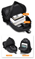Nueva mochila para hombres, mochila de negocios para hombres de gran capacidad, película de cuero, bolsa de ordenador para viajes al aire libre - details 7