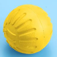 Bola de juguete EVA para perros, juguetes para masticar resistentes a mordeduras para mascotas, bolas interactivas para mascotas (amarillo) - details 5