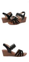 Sandalias de tacón alto con plataforma y suela gruesa, moda 2025, sandalias de playa bohemias con plataforma para mujer - details 6