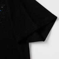 2025 Camisas casuales básicas de moda de verano, camisetas holgadas de algodón puro para hombres y nuevas camisas de manga corta para parejas con estampados de logotipos en la parte delantera - details 9