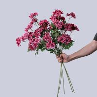 Flores de jazmín artificiales elegantes, tacto Real, simulación de seda hecha a mano, hermosa flor falsa, decoración de jardín - details 9