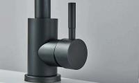 Grifo de lavabo de acero inoxidable 304, mezclador de lavado en frío y caliente, grúa con rotación de 360 ​​grados, grifos de fregadero, grifo de Palanca única para Baño - details 3