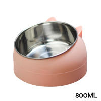 Cuenco de comida para perros, Base antideslizante, doble cuenco, respetuoso con el medio ambiente, para cachorros, gatos y perros - details 2