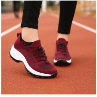Zapatos de Caminada para Mujer Calcetines de Moda Zapatillas Transpirables Cómodos para Cuidado Postparto Plataforma Casual Loafers Antideslizantes - details 16