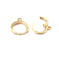 Aretes de Cuerda de Metal Dorado de 18K Diseño Redondo Rectangular de Alta Calidad - details 121