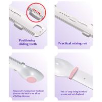 Dispensador de comida en forma de tira para gato, alimentador de cuchara feliz, exprimidor seguro y fácil de limpiar - details 1