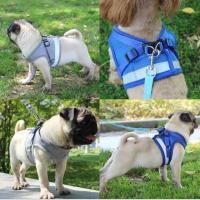 Correa Ajustable para Perros Correa de Arnés de Malla con Cuerda de Tracción XS/S/M/L/XL - details 1
