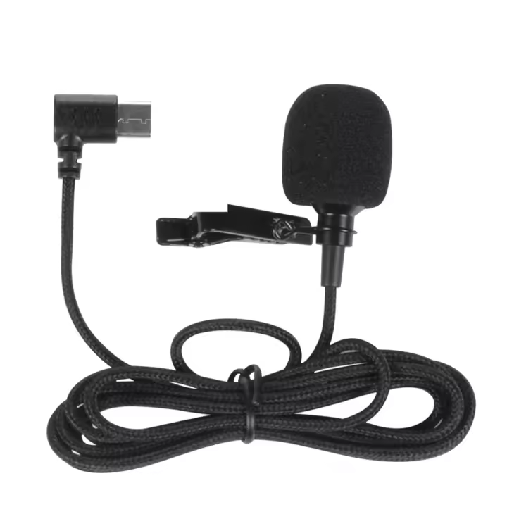 Micrófono Lavalier tipo C, accesorio externo de mano para Cámara de Acción, para SJ8, SJ9, SJ10 - 1