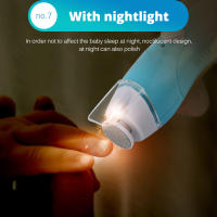 Recortador de uñas eléctrico para bebé, cortador de uñas para bebé con carga USB, cuidado de uñas para bebé, tijeras de manicura - details 3