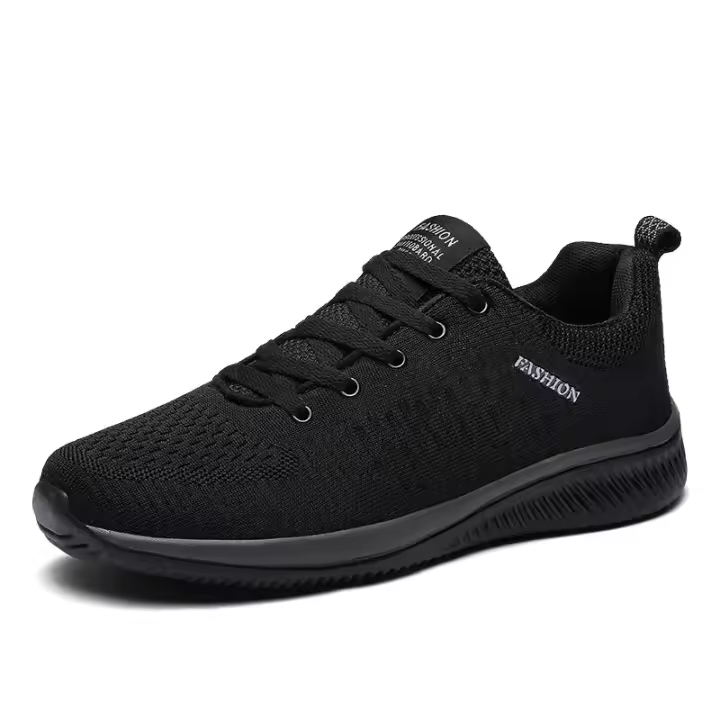 Zapatillas Casuales Ligeras y Cómodas para Hombres Zapatos de Caminar Atléticos Transpirables de Talla Grande 46 - 1