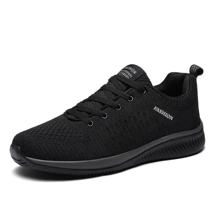 Zapatillas Casuales Ligeras y Cómodas para Hombres Zapatos de Caminar Atléticos Transpirables de Talla Grande 46 - 1