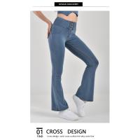 Pantalones de Cintura Alta de Melocotón Europeo Versátiles para Mujeres, Adecuados para Fitness y Yoga, Acampados Fuera de Uso - details 2