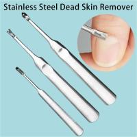 Pimienta de Acero Inoxidable Profesional Herramienta de Manicura para Eliminación de Piel Muerta y Push de Keratina Herramienta de Belleza para Pedicuras y Trimming de Uñas Artísticas - details 0