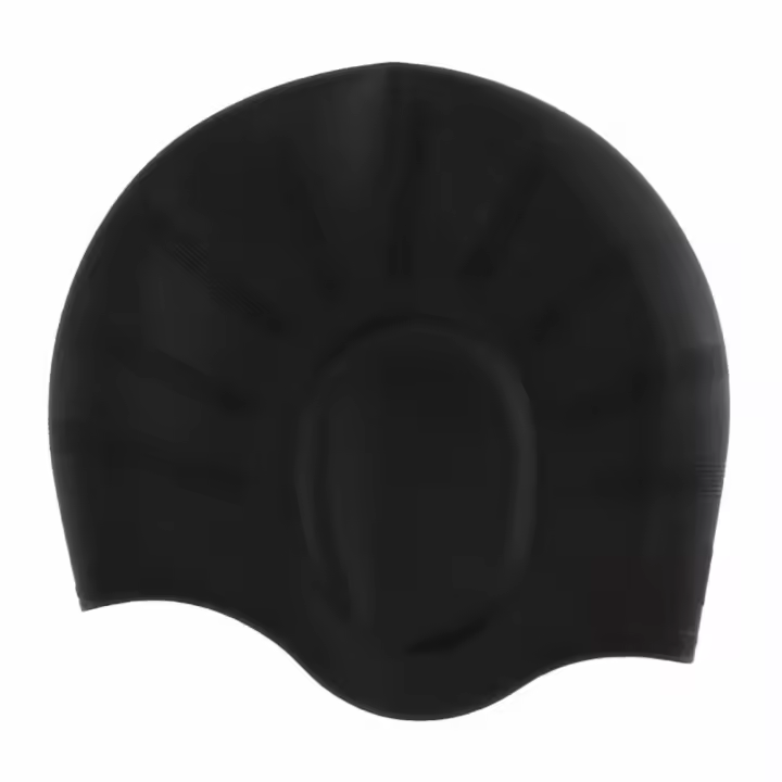 Gorros de Natación de Silicona de Alta Elasticidad y Impermeabilidad Accesorios de Piscina para Hombres y Mujeres Adultos - 1