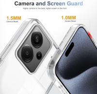 Funda Para Xiaomi Redmi Note 13 Pro +/ 13 Pro Plus , carcasa protectora antisísmica de placa trasera dura acrílica transparente - details 9