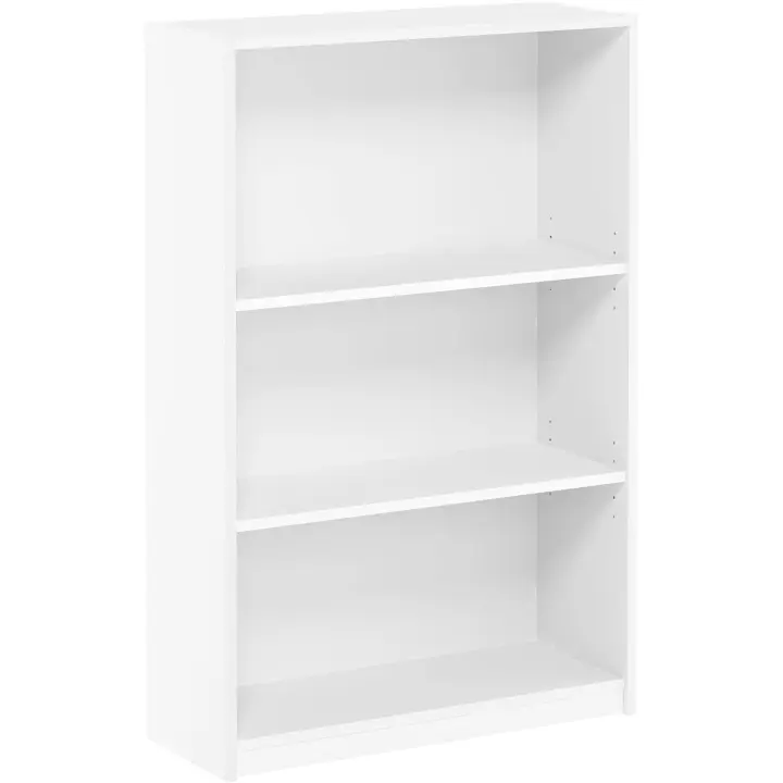 Estantería Blanca Soporte de Almacenamiento de Muebles y Organización - 1