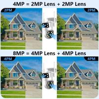 ANSVICAM Cámara de Vigilancia de Seguridad Doble Lente PTZ 4K 8MP Visión Nocturna - details 2