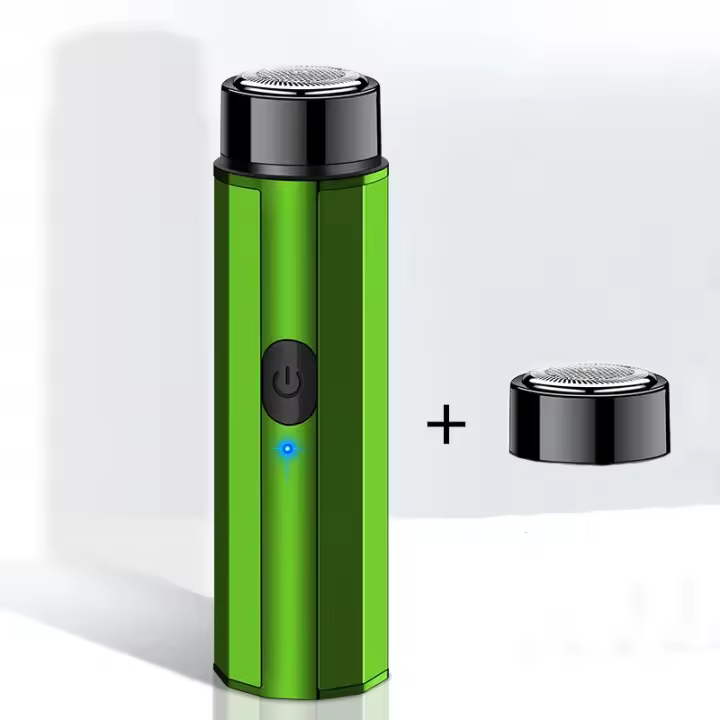 Mini Afeitadora Eléctrica para Hombre, Recargable, Portátil, Afeitadora de Barba, Afeitadora de Viaje - 1