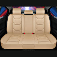 Cubiertas de Asiento de Coche de Cuero PU Protector Frontal y Trasero Universal Apto para la Mayoría de los Coches SUV Accesorios de Coche - details 8