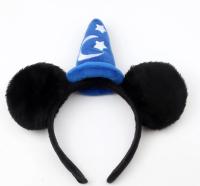 Diadema con lazo de Minnie, sombreros para niños, parque de atracciones, diadema con orejas de conejo de Mickey de dibujos animados, pinza para el pelo para mujer - details 8