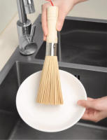 Cepillos de Wok de Bambú Natural Cepillo de Limpieza de Cocina de Madera para Platos, Ollas de Hierro Fundido, Verduras y Fregadero Hecho en China - details 9