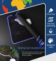 Alfombrilla de ratón para juegos RGB, impermeable, antideslizante, de gran tamaño, para deportes electrónicos - details 1